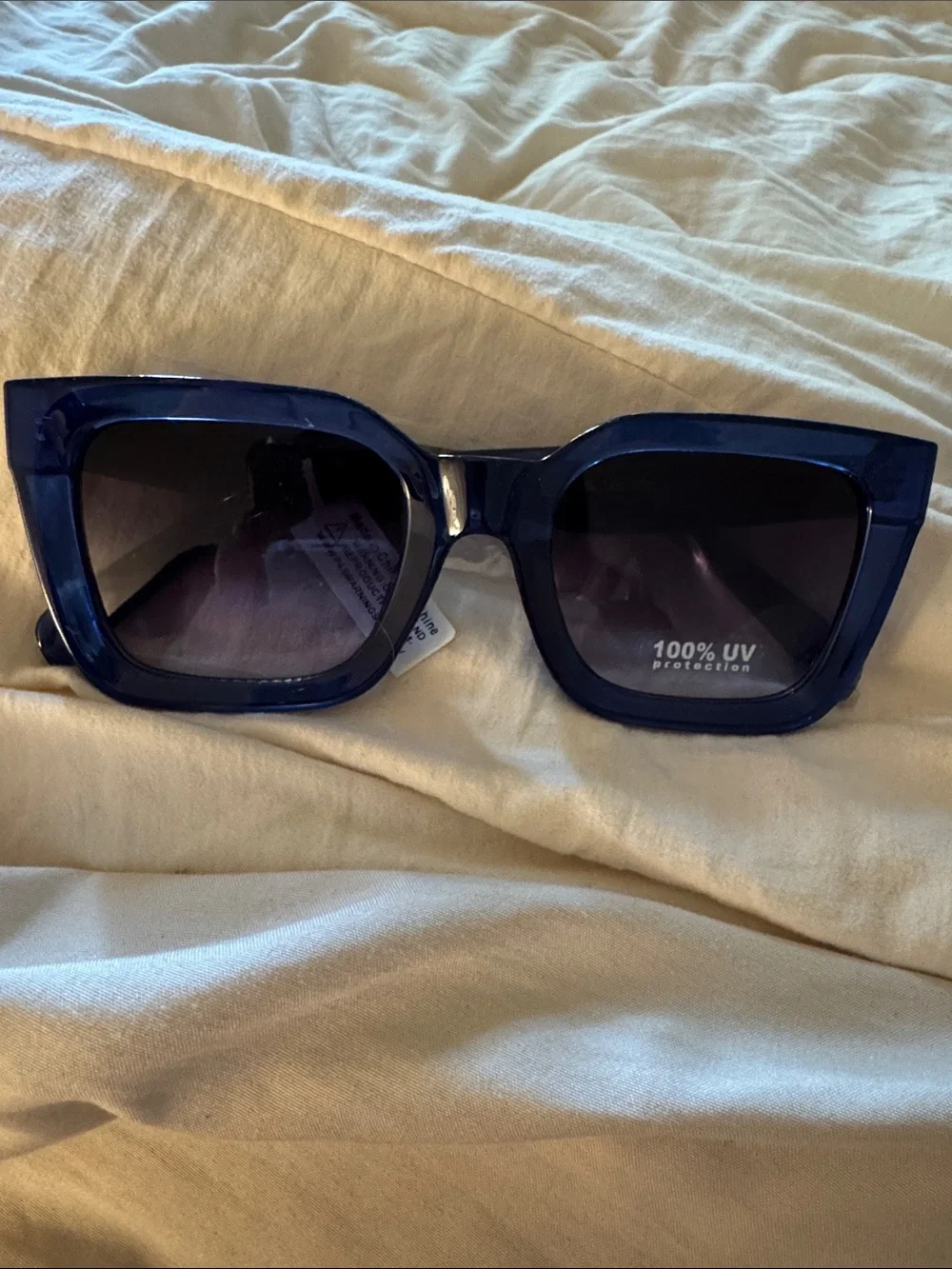 Maurices Dark Blue Square Sunglasses